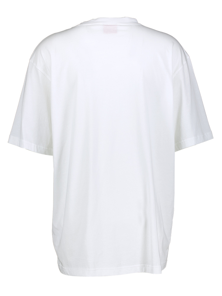 Witte t-shirt met print detail Dodger Hugo Boss