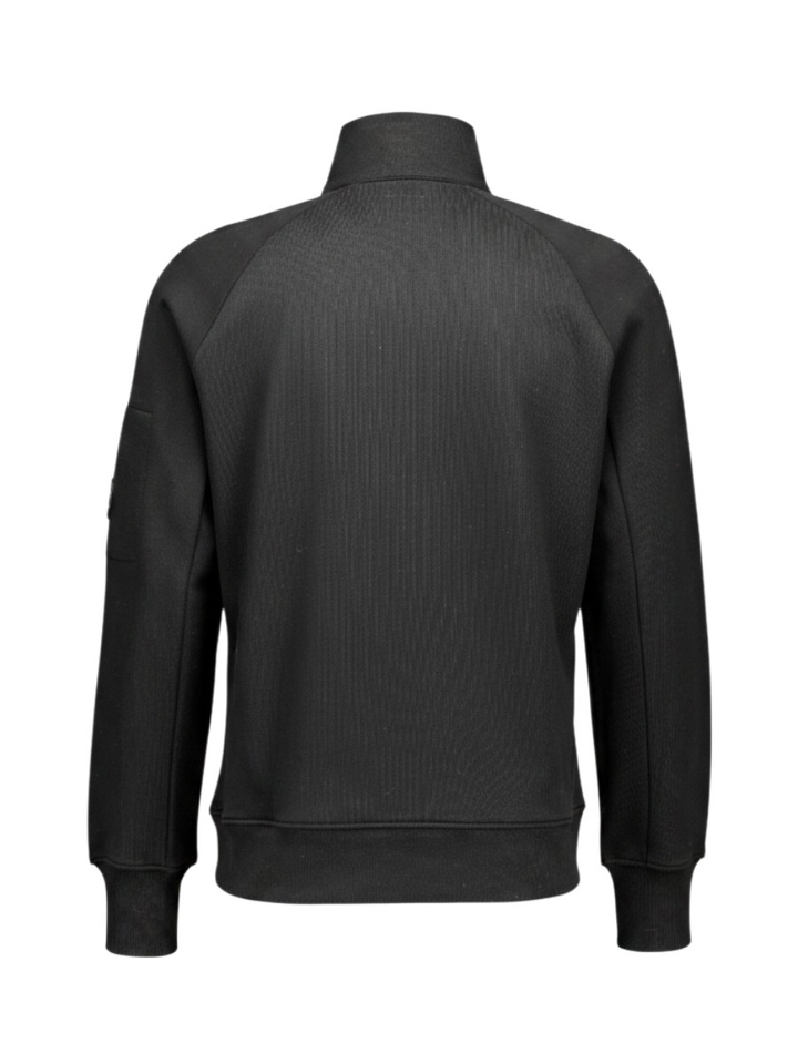 Zwarte trui met korte rits CP Company