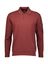 Bordeaux polo met lange mouwen CP Company