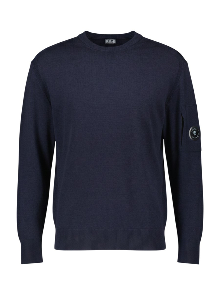 Donkerblauwe klassieke trui Cp Company 