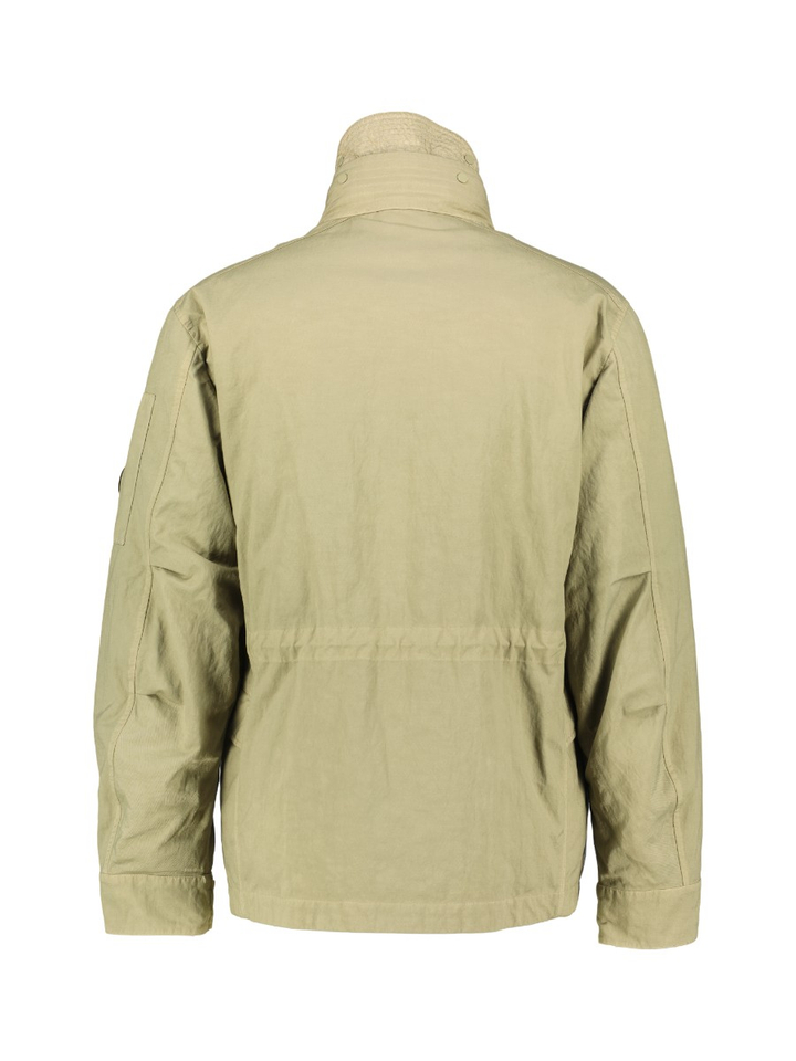 Kaki jas met uitneembare binnenjas CP Company