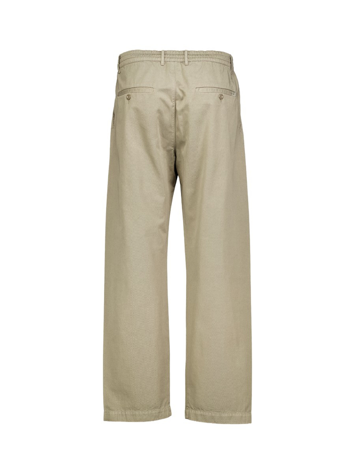 Kaki groene broek met bandplooi CP Company