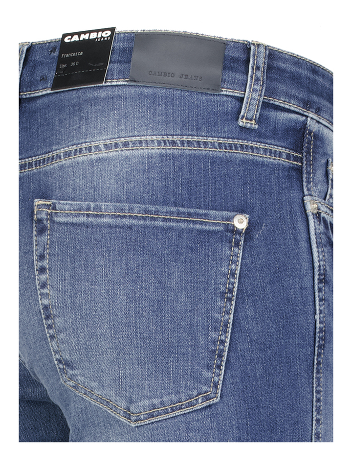 Blauwe jeans straight Francesca Cambio