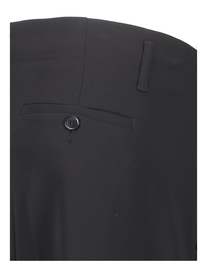 Donkerblauwe wijde broek Addison Cambio