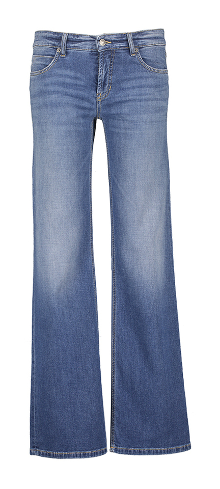 Blauwe straight fit jeans Tess Cambio
