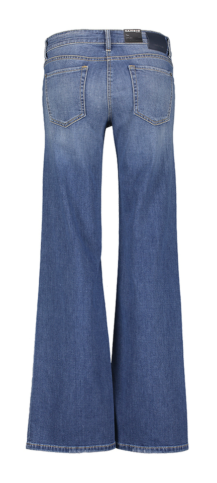 Blauwe straight fit jeans Tess Cambio