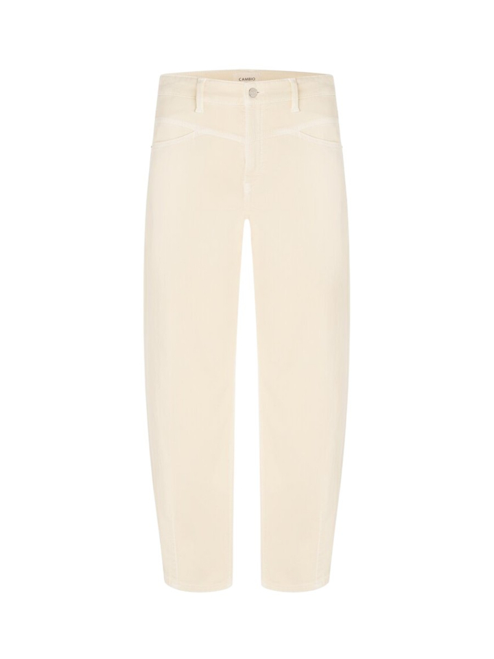 Ecru relaxed jeans Elin Cambio
