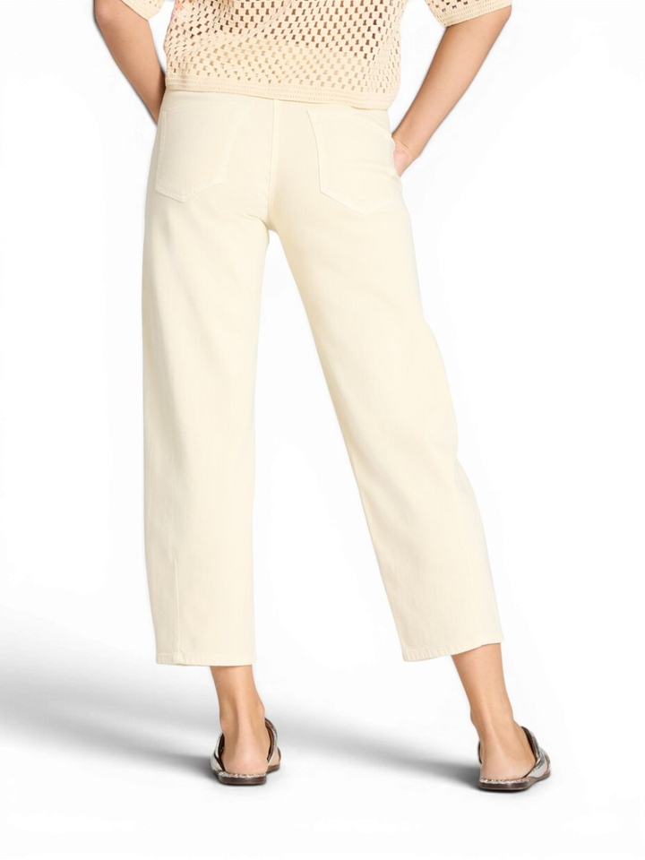 Ecru relaxed jeans Elin Cambio