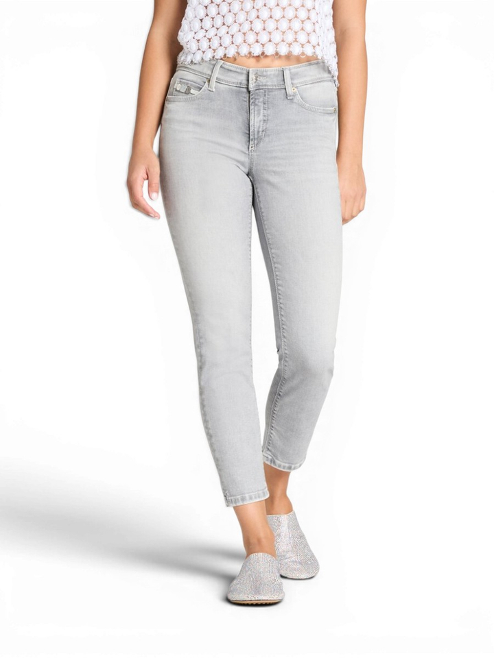 Lichtblauwe skinny jeans Piper Short Cambio