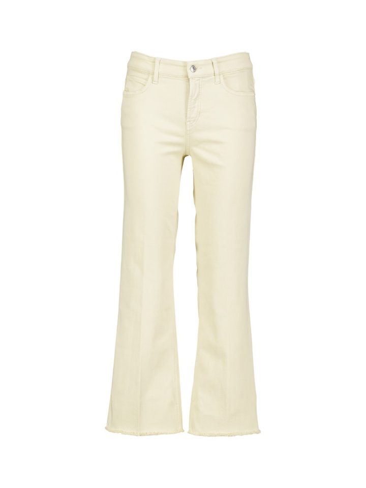 Beige crop jeans Francesca Cambio