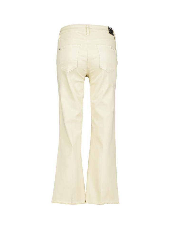Beige crop jeans Francesca Cambio