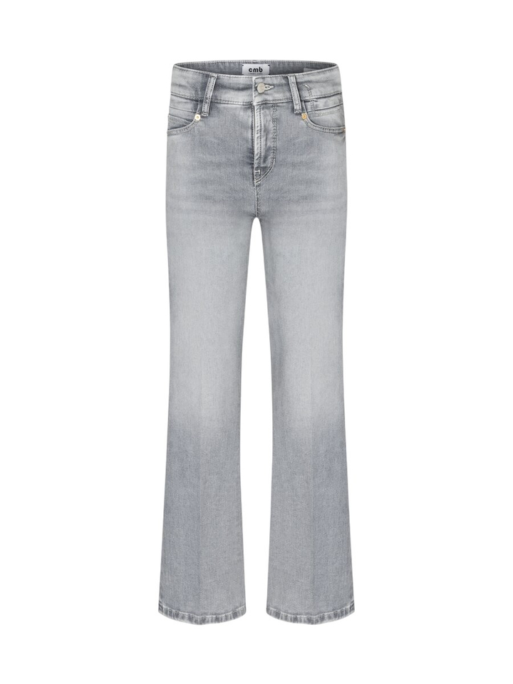 Grijze flared fit jeans Paris Cambio