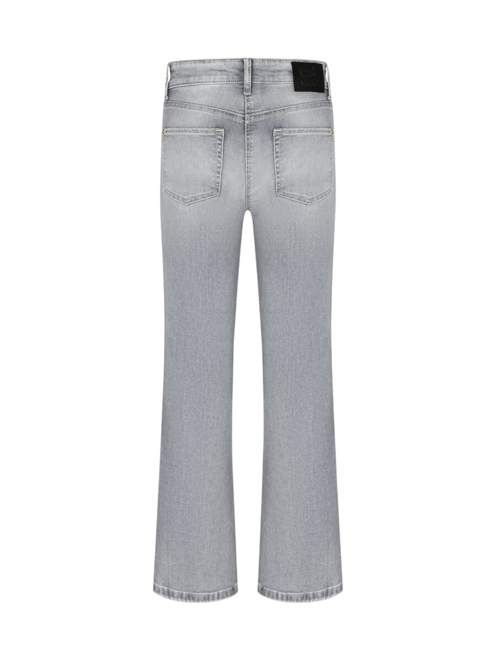 Grijze flared fit jeans Paris Cambio