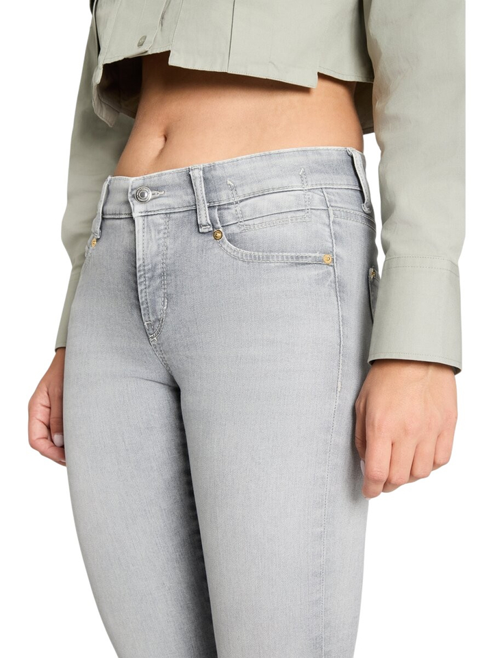 Grijze flared fit jeans Paris Cambio