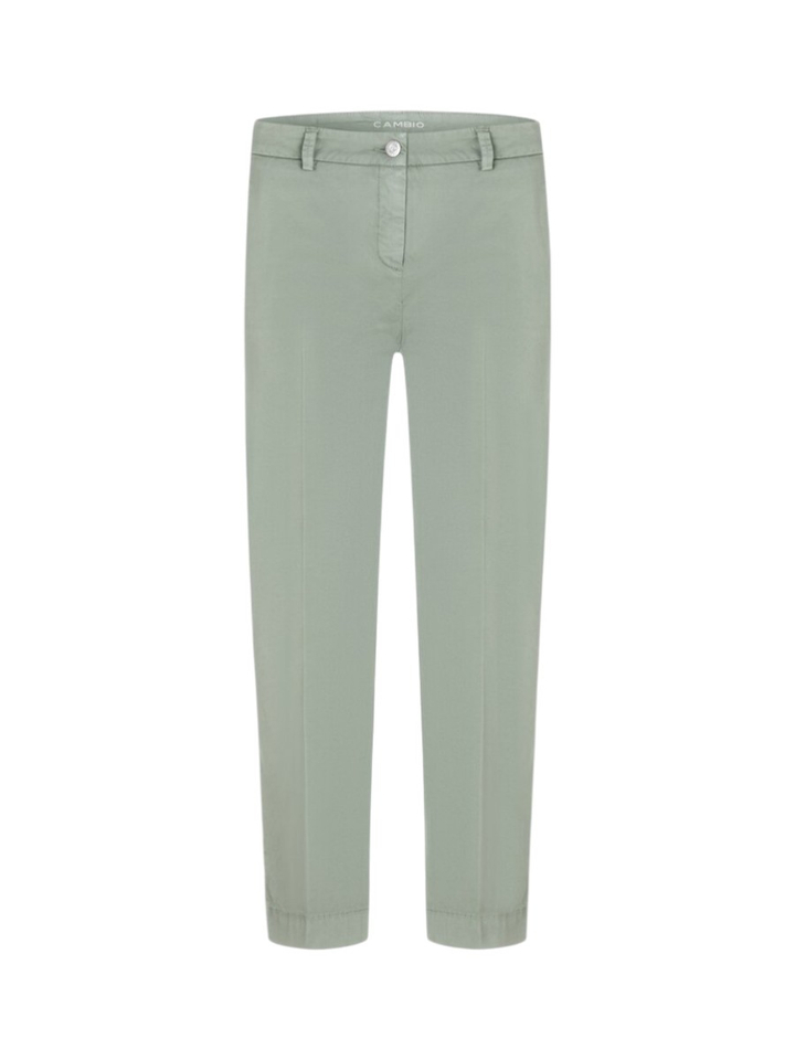 Kakigroene broek Karina Cambio
