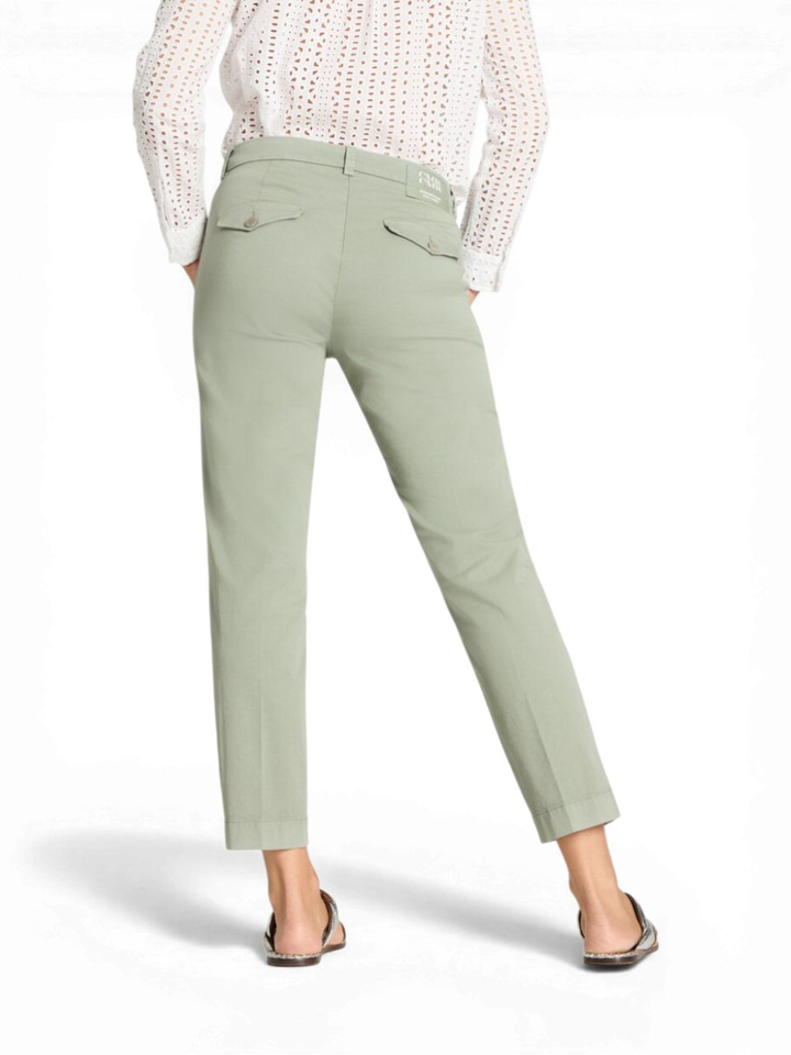 Kakigroene broek Karina Cambio