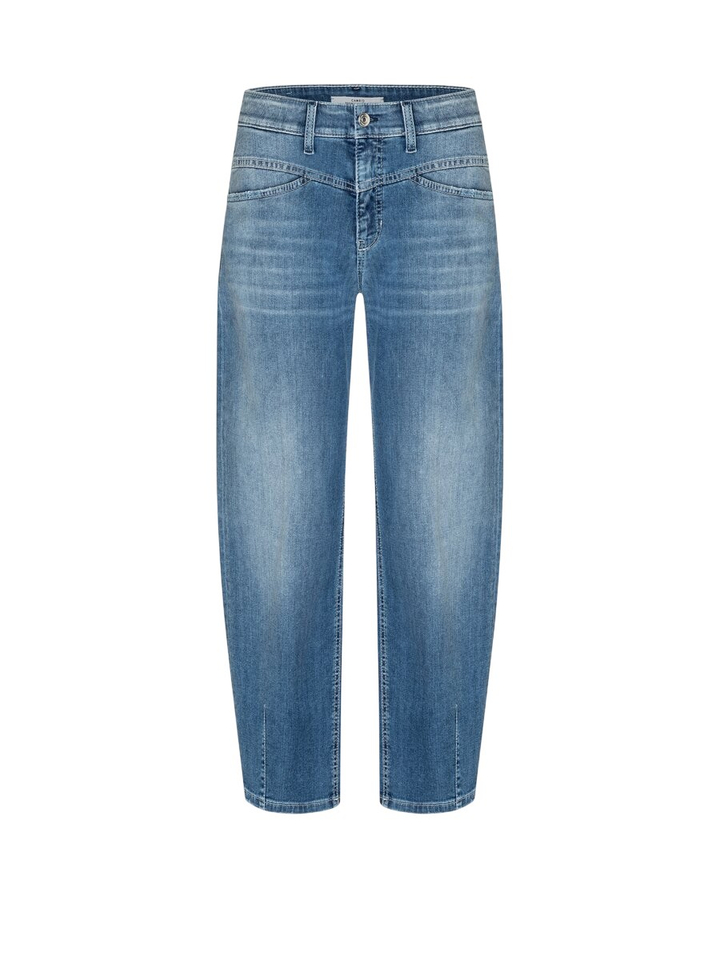 Blauwe loose fitted jeans Elin Cambio