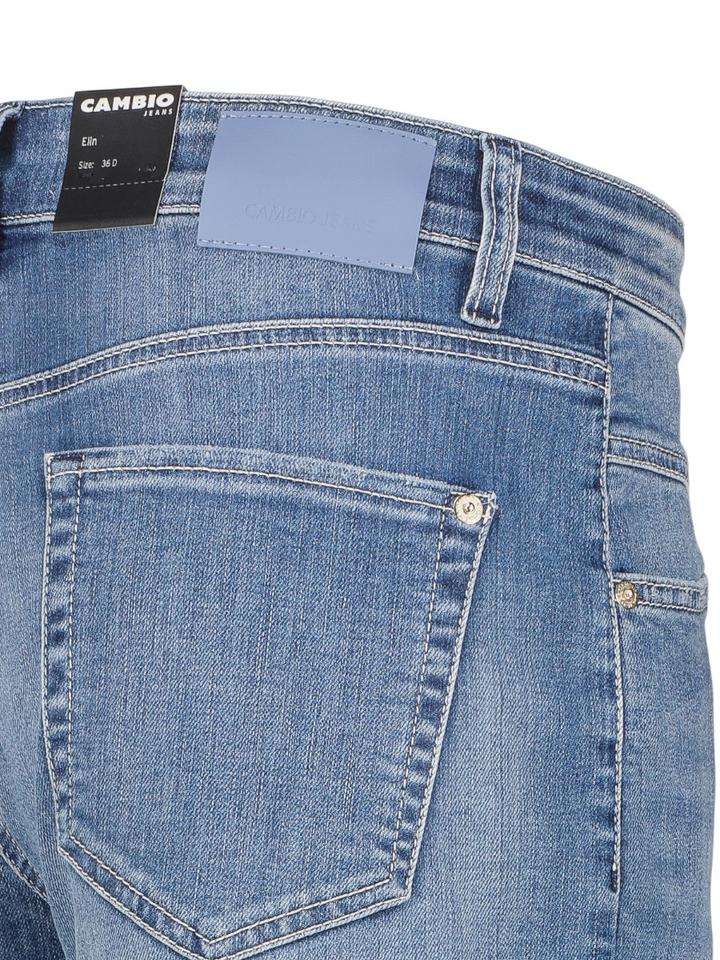 Blauwe loose fitted jeans Elin Cambio