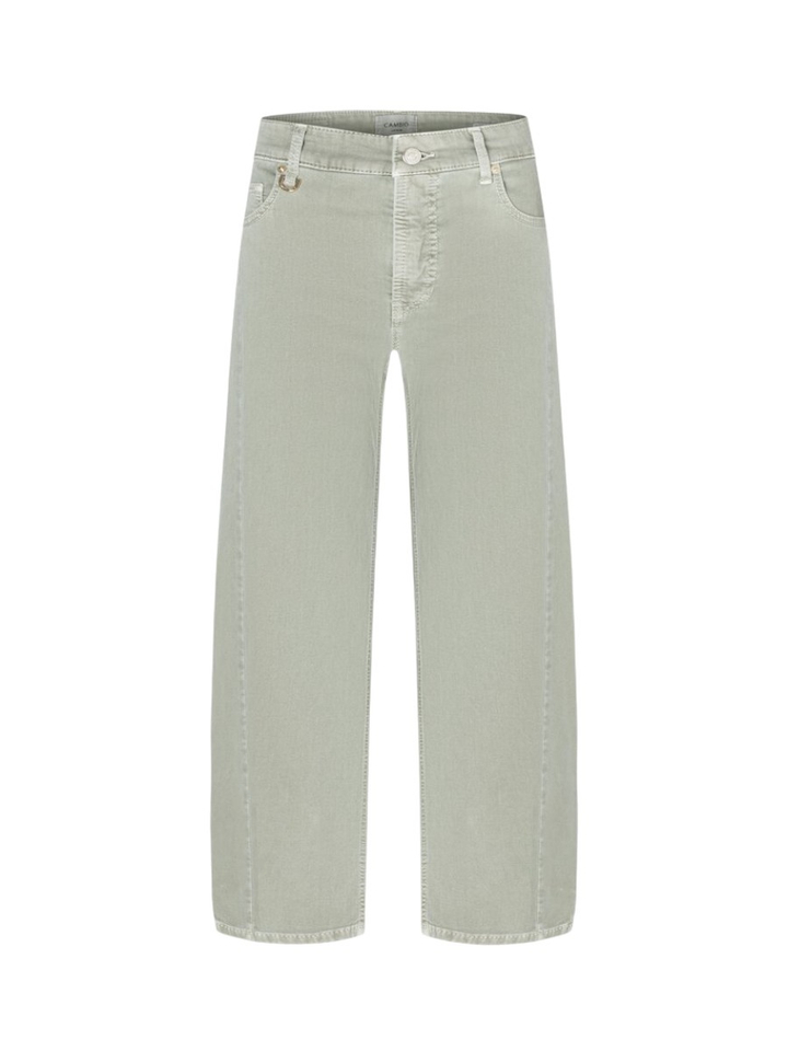 Kaki groene ballon fit jeans Oria Cambio