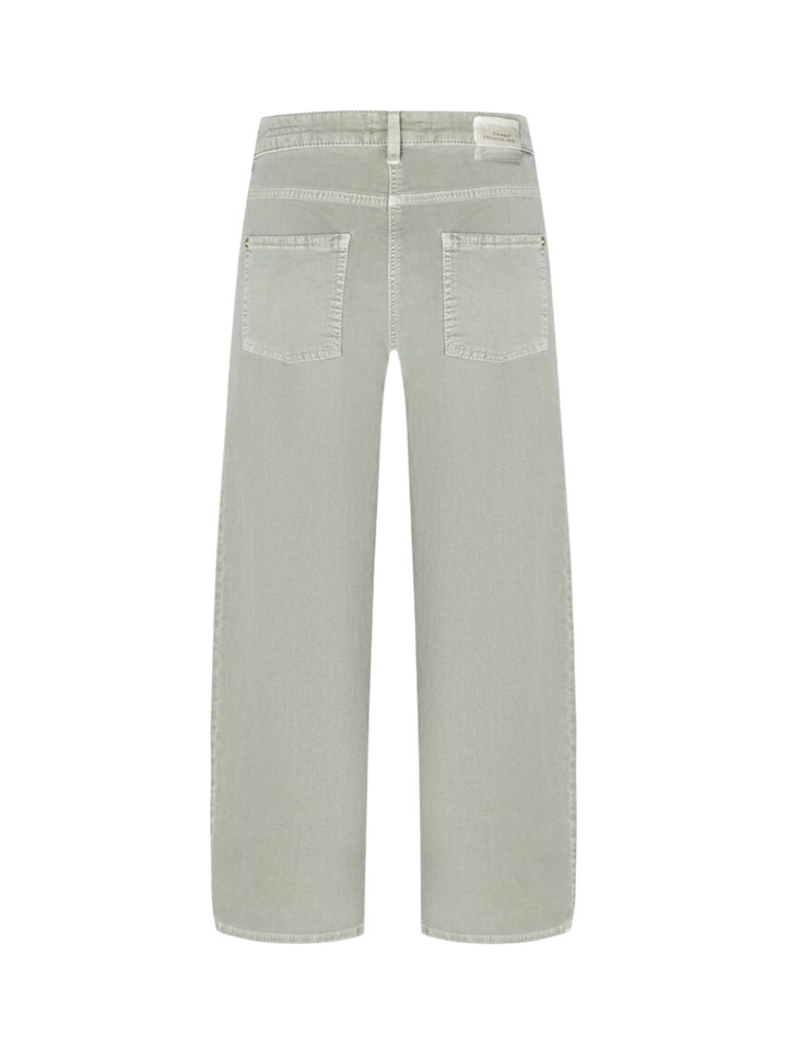 Kaki groene ballon fit jeans Oria Cambio
