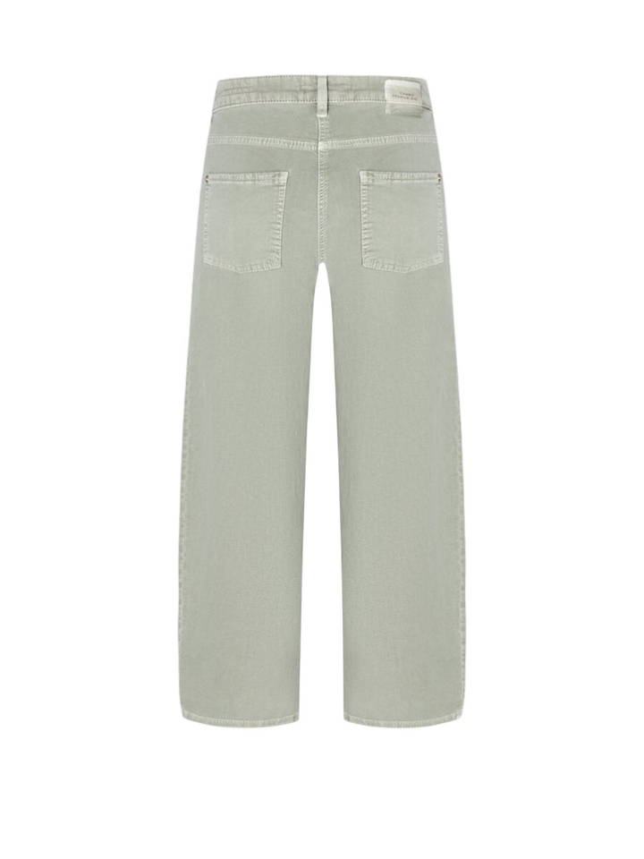 Kaki groene ballon fit jeans Oria Cambio