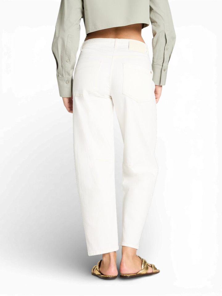 Witte jeans met opgestikte zakken Ocean Cambio 