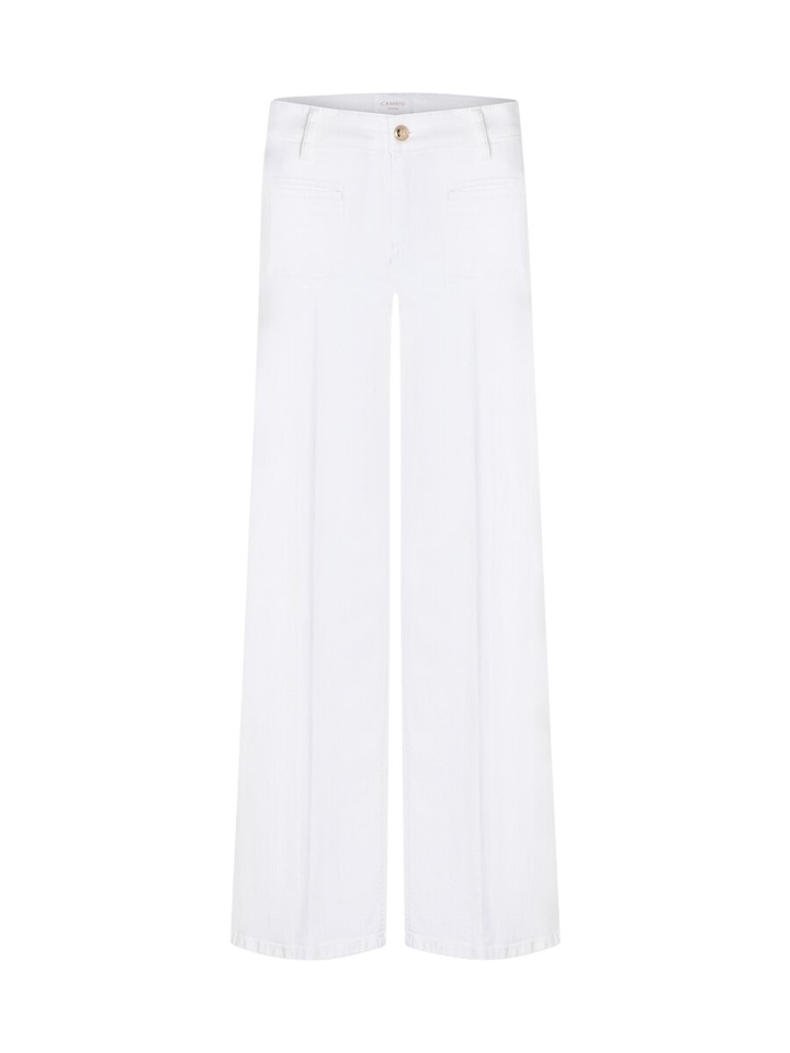 Witte straight fit jeans Tess Cambio