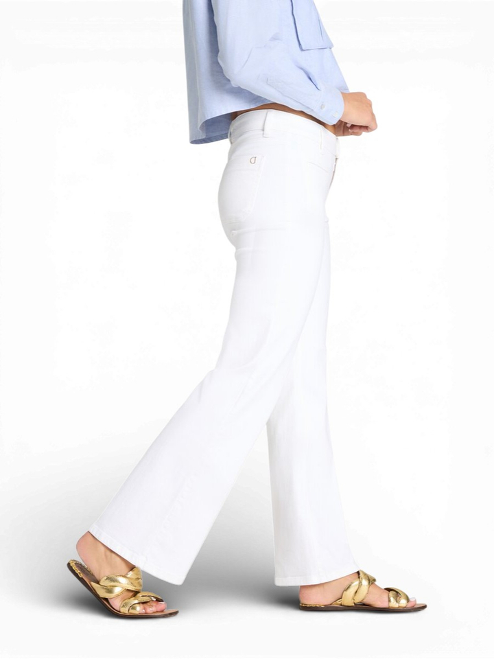 Witte straight fit jeans Tess Cambio