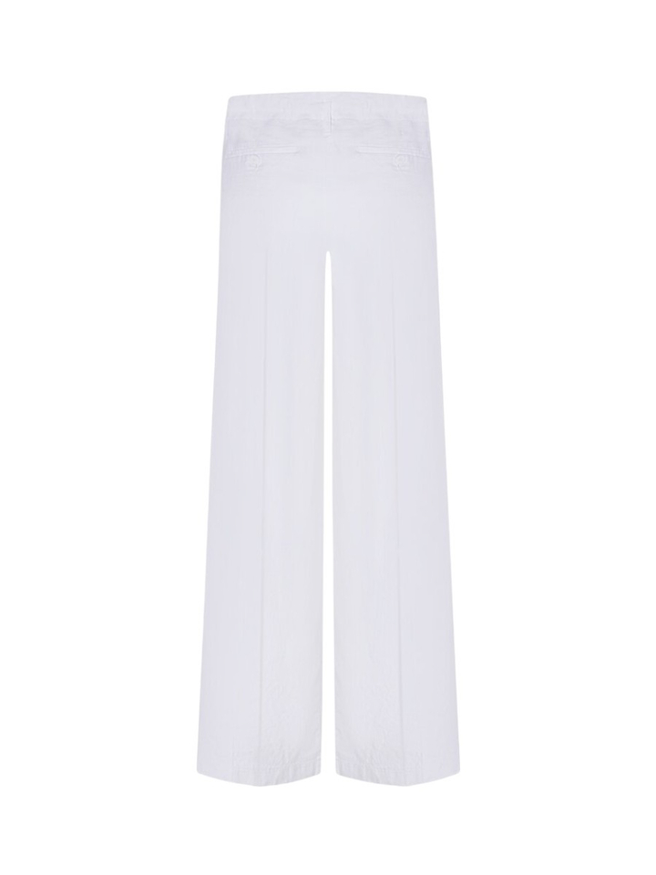 Witte linnen broek Addison Cambio