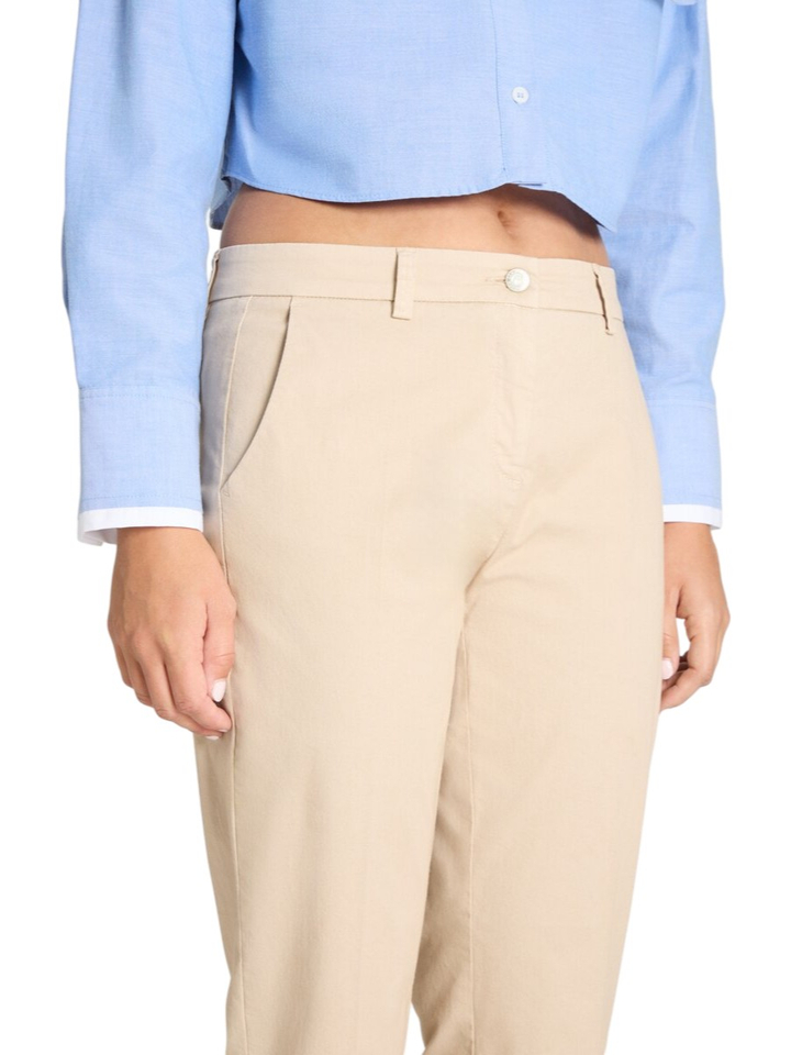 Beige broek Kiana Cambio