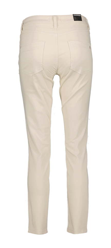 Ecru broek Piper cropped Cambio 