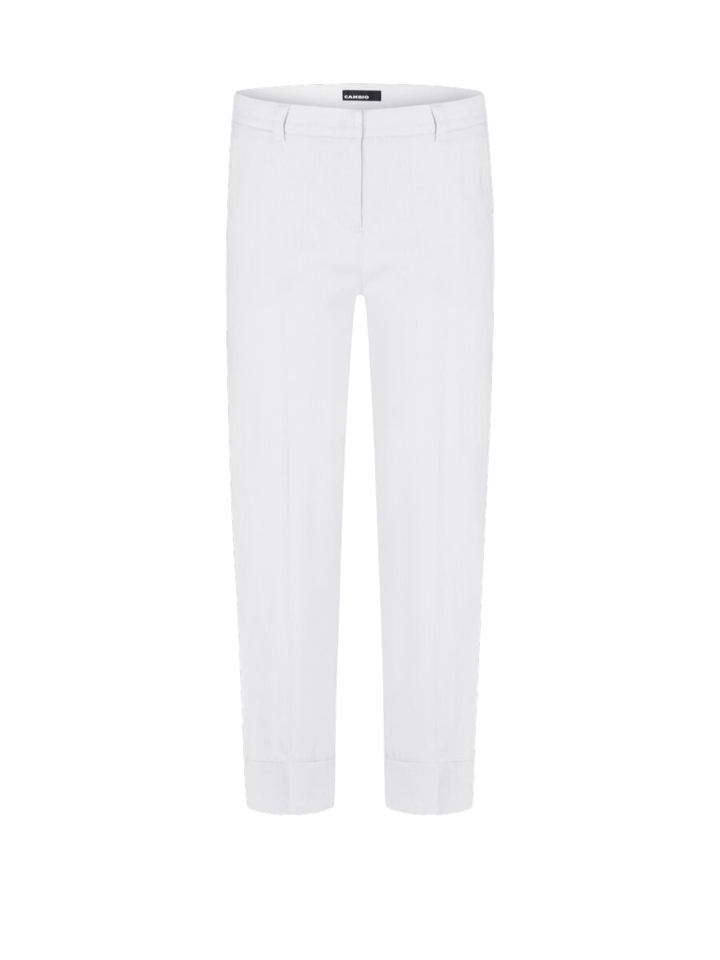 Witte linnen broek Cambio 