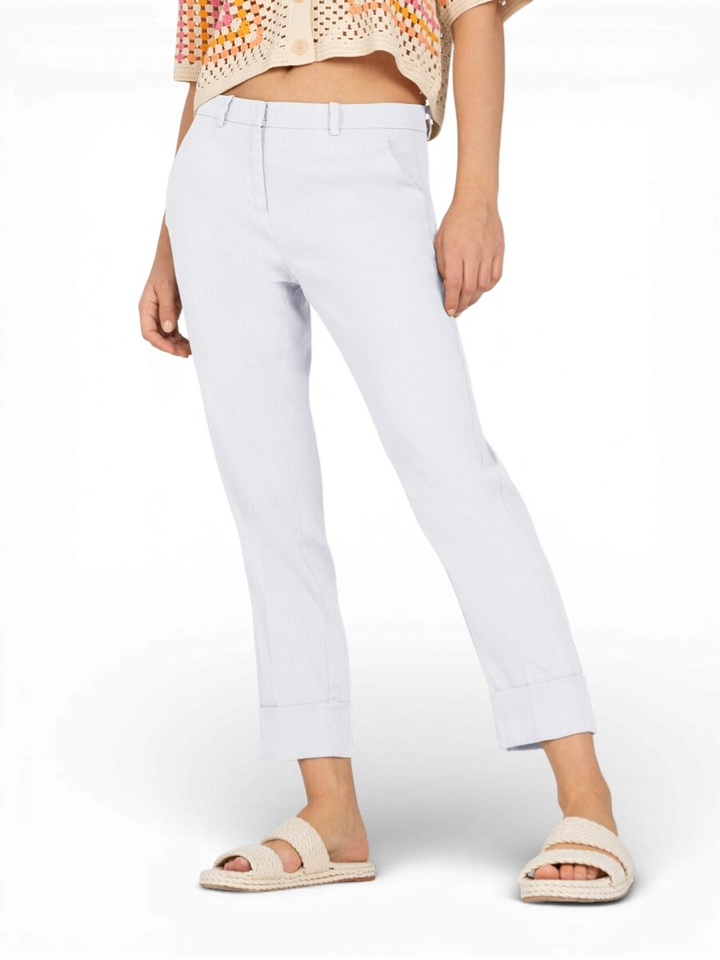 Witte linnen broek Cambio 