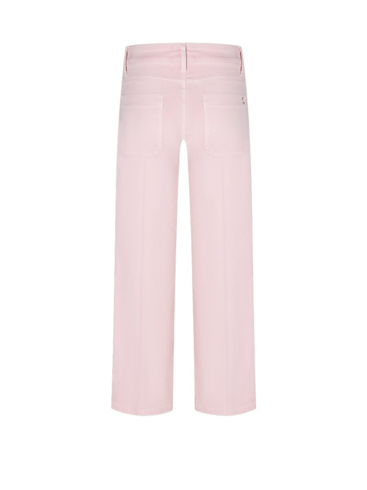 Roze cropped broek Tess Cambio
