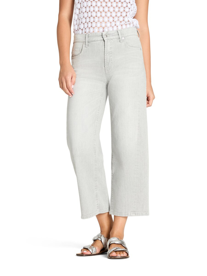 Lichtgrijze loose jeans Oria Cambio 