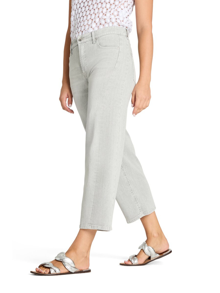 Lichtgrijze loose jeans Oria Cambio 