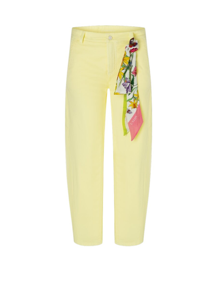 Gele ballon fit broek met Cambio