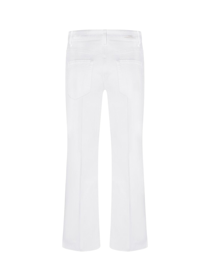 Witte flare jeans Feline Cropped Cambio