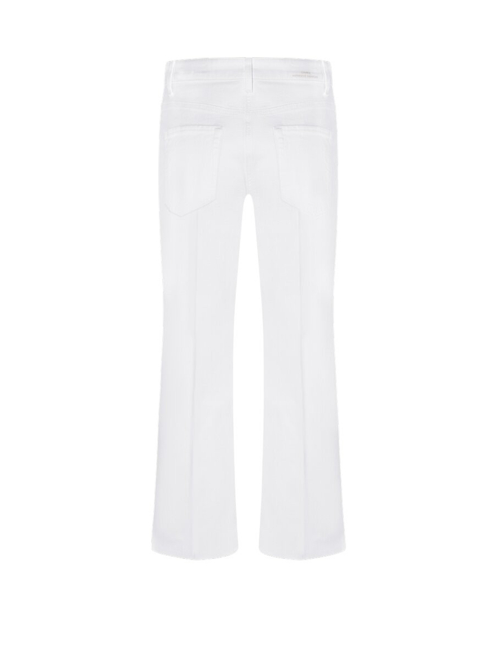 Witte flare jeans Feline Cropped Cambio