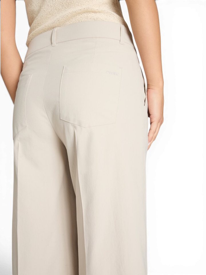 Lichtgrijze lange broek Cara Cambio