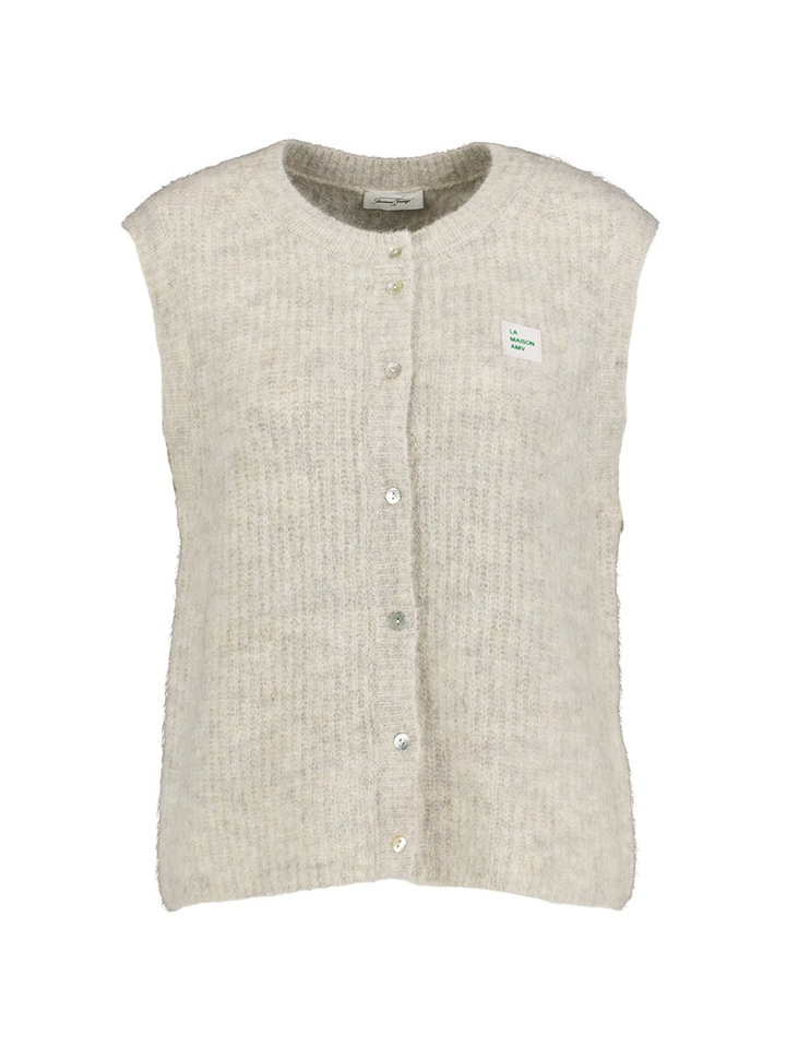 Poudreuse gilet met knopen East American Vintage