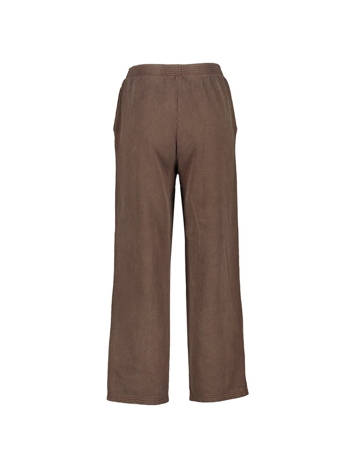 Donkerbruine jogging broek Pli American Vintage 