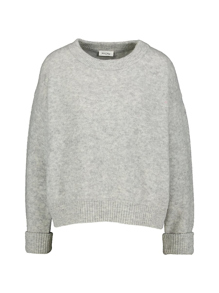 Grijze trui met alpaca Vito American Vintage 