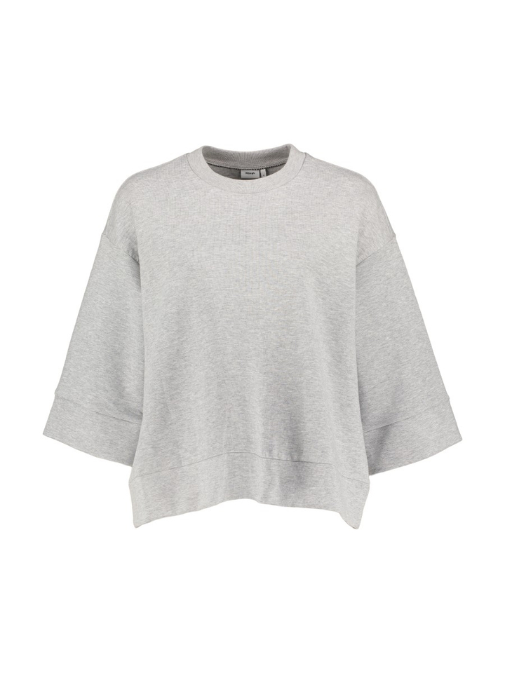 Grijze sweater met open rug Nathalie Numph