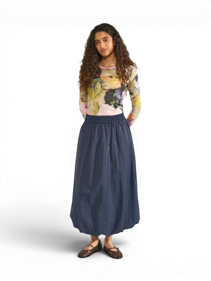 Multicolor doorzichtige T-shirt Numph