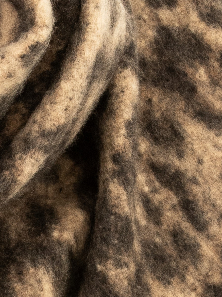 Beige sjaal in dierenprint Penja Numph