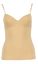 Beige top met voorgevormde cup Eden Ibana
