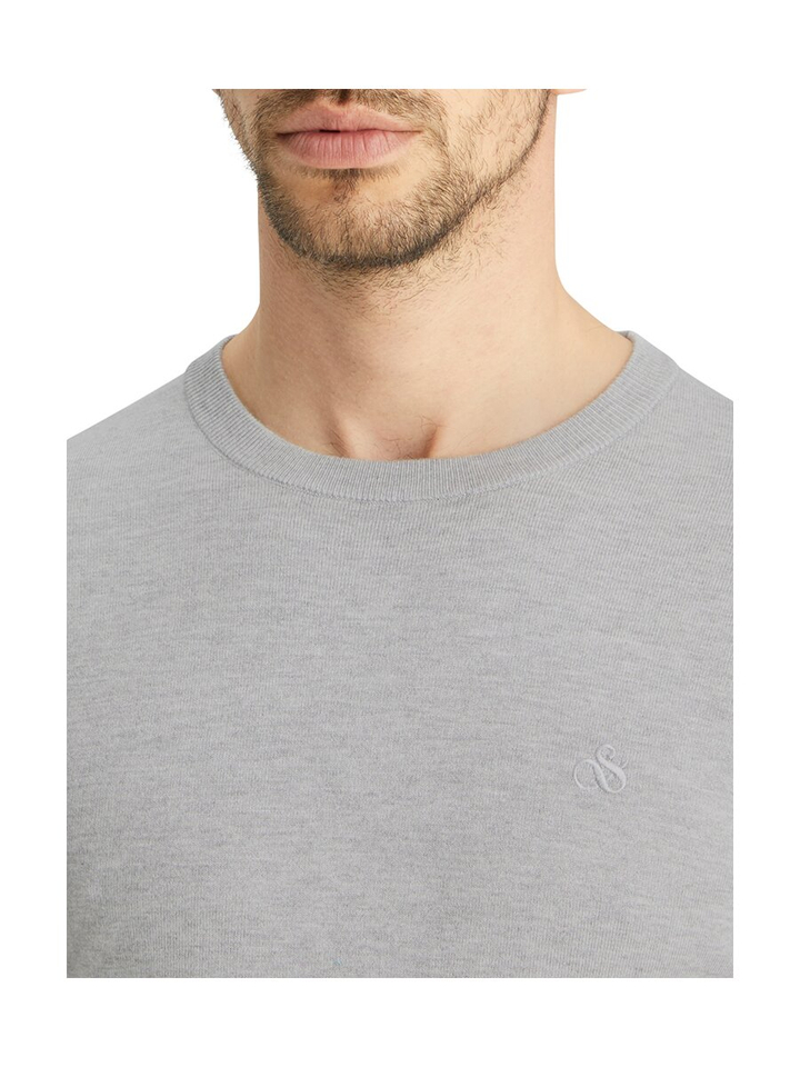 Lichtgrijze trui Scotch & Soda
