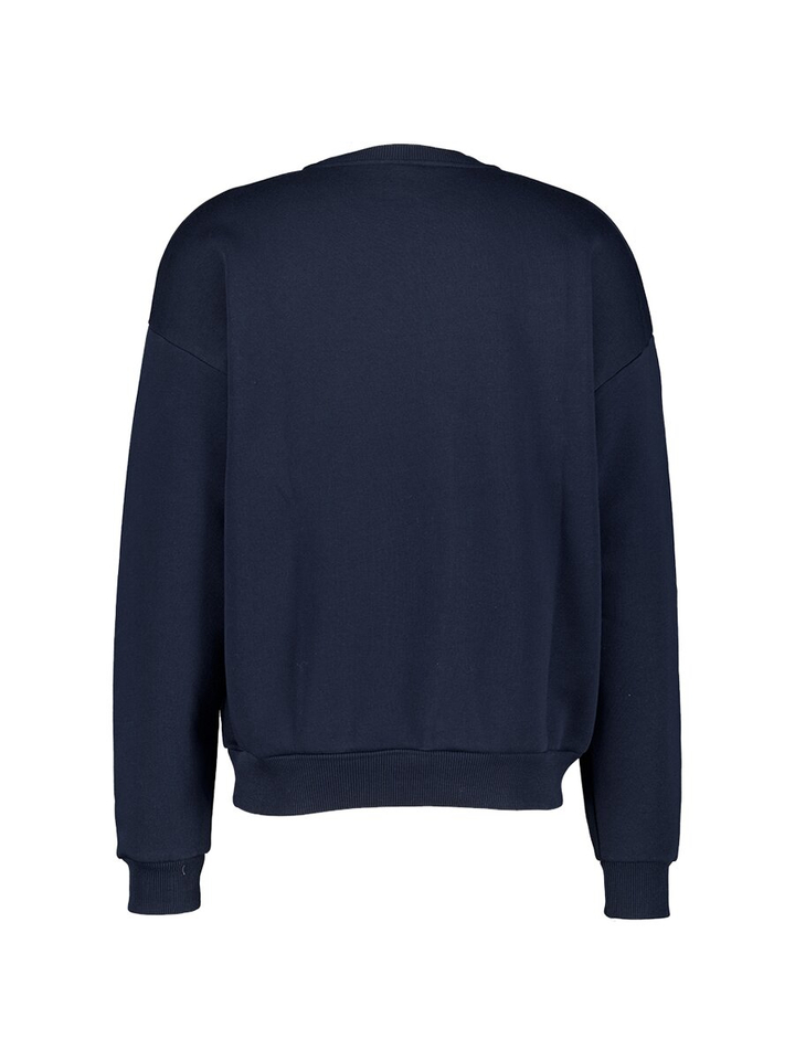 Blauwe trui met ronde hals Iriedaily