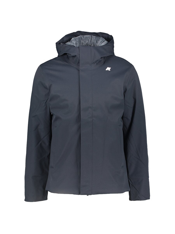 Donkerblauwe water en winddichte jas Jacko Twill K-way